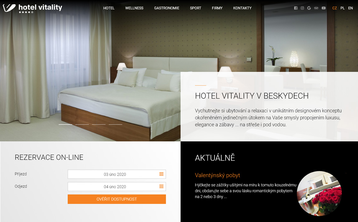 Hotel Vitality in Vendryně, Czech Republic